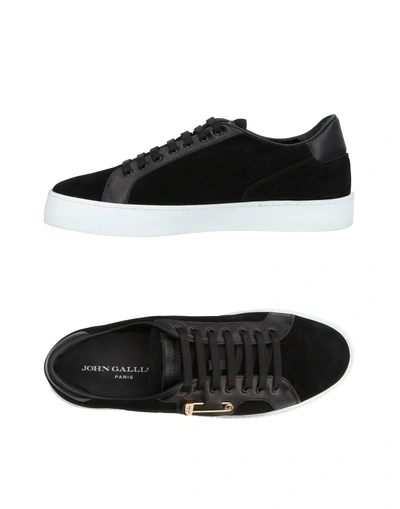 Shop John Galliano Sneakers In Black