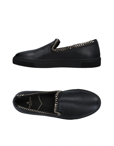 Shop Louis Leeman Sneakers In Black