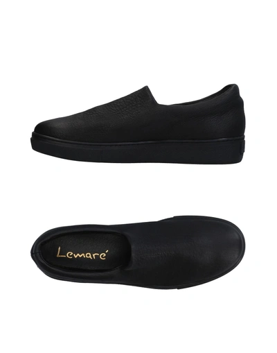 Shop Lemaré Sneakers In Black