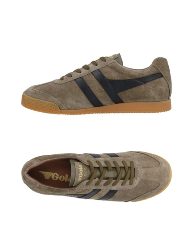 Shop Gola Sneakers In Military Green