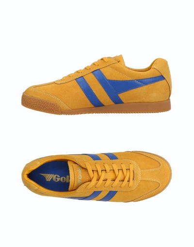 Shop Gola Sneakers In Yellow