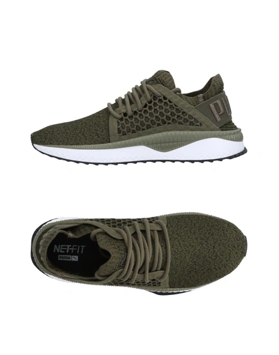 Puma Sneakers In Military Green | ModeSens
