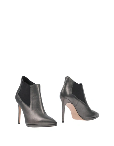 Shop Anna F Ankle Boot In Grey