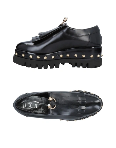 Shop Cult Loafers In Black