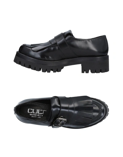 Shop Cult Loafers In Black