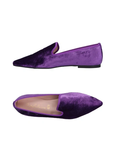 Shop Pretty Ballerinas Loafers In Purple