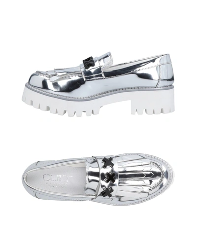 Shop Cult Woman Loafers Silver Size 9 Rubber