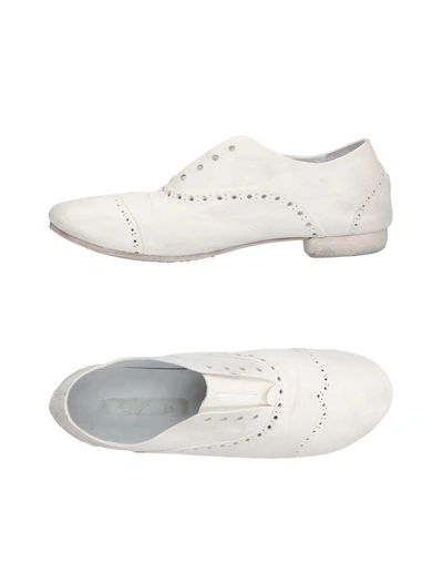 Shop Marsèll Loafers In Ivory