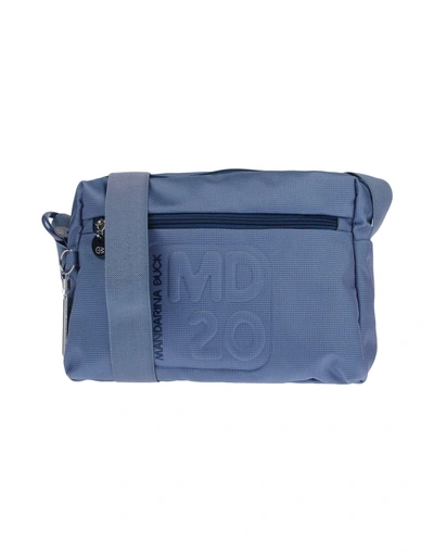 Shop Mandarina Duck Cross-body Bags In Pastel Blue