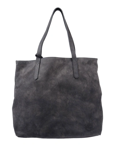 Shop Timberland Shoulder Bag In Grey