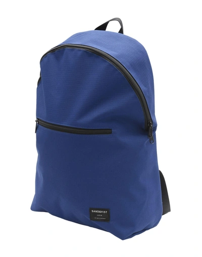 Shop Sandqvist Backpack & Fanny Pack In Blue