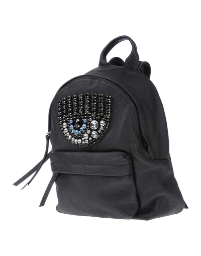 Shop Chiara Ferragni Backpacks In Black