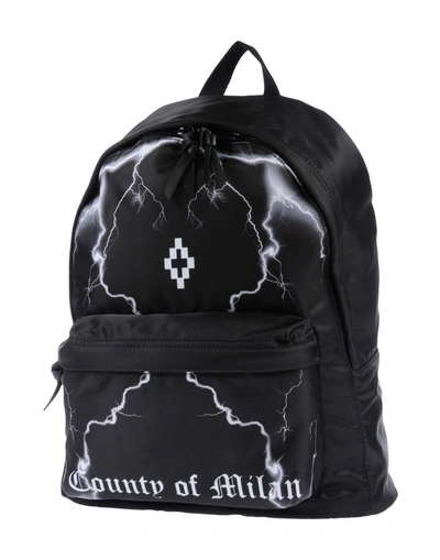 Shop Marcelo Burlon County Of Milan Backpack & Fanny Pack In Black