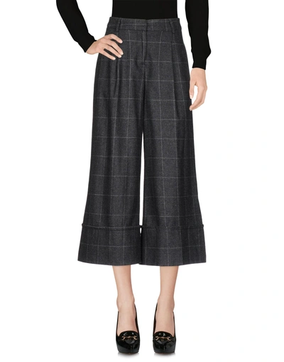 Shop Tommy Hilfiger Cropped Pants & Culottes In Lead
