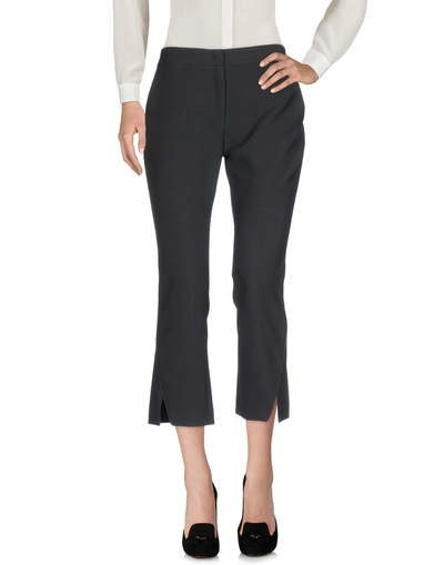 Shop Lala Berlin Cropped Pants & Culottes In Black