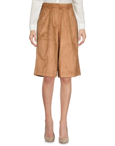 Shop Glamorous Cropped Pants & Culottes In Camel