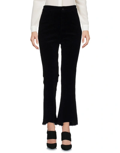 Shop Tpn Cropped Pants & Culottes In Black