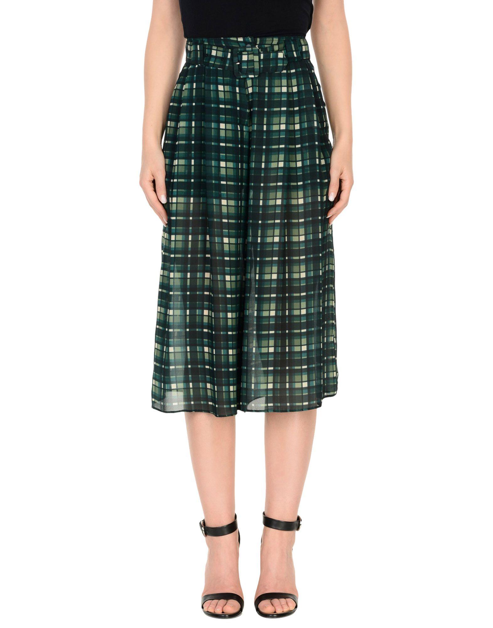 Ainea Cropped Hosen Culottes In Green Modesens