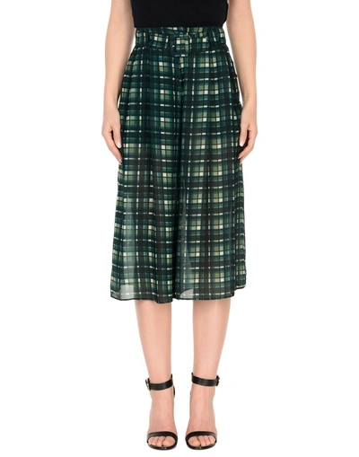 Shop Ainea Cropped-hosen & Culottes In Green