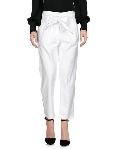 Shop Aniye By Casual Pants In White