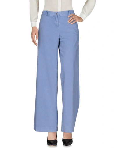 Shop Capobianco Gerade Geschnittene Hose In Sky Blue