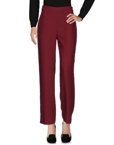 Shop Alessandro Dell'acqua Gerade Geschnittene Hose In Maroon