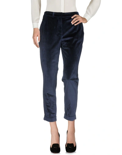 Shop Hanita Woman Pants Midnight Blue Size 8 Polyester, Elastane