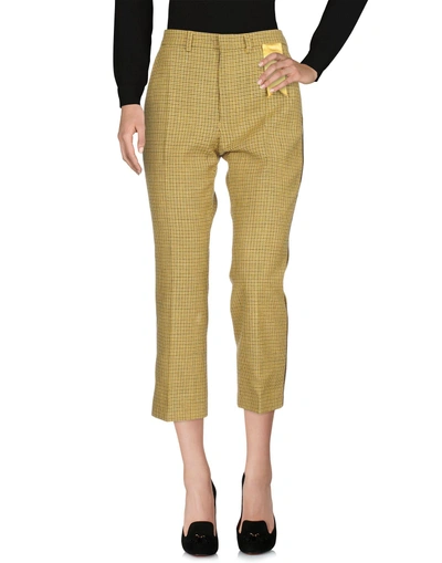 Shop The Gigi Casual Pants In Yellow