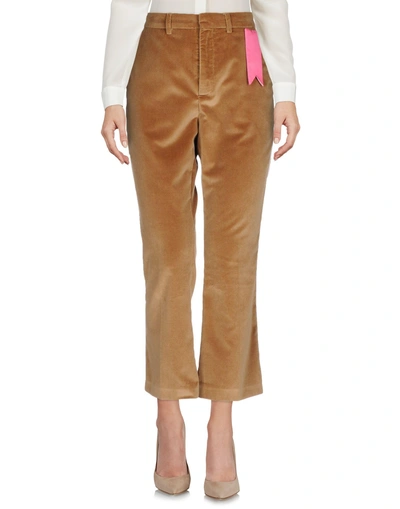 Shop The Gigi Casual Pants In Camel