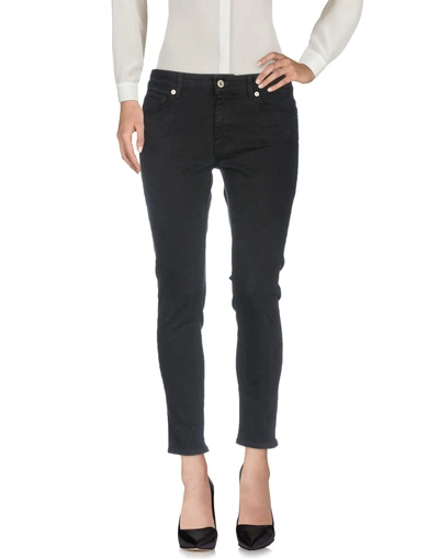 Shop Dondup Woman Jeans Black Size 31 Cotton, Elastane