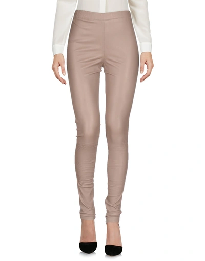 Shop Iris & Ink Casual Pants In Dove Grey