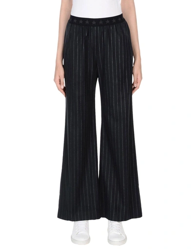 Shop Shirtaporter Casual Pants In Dark Blue