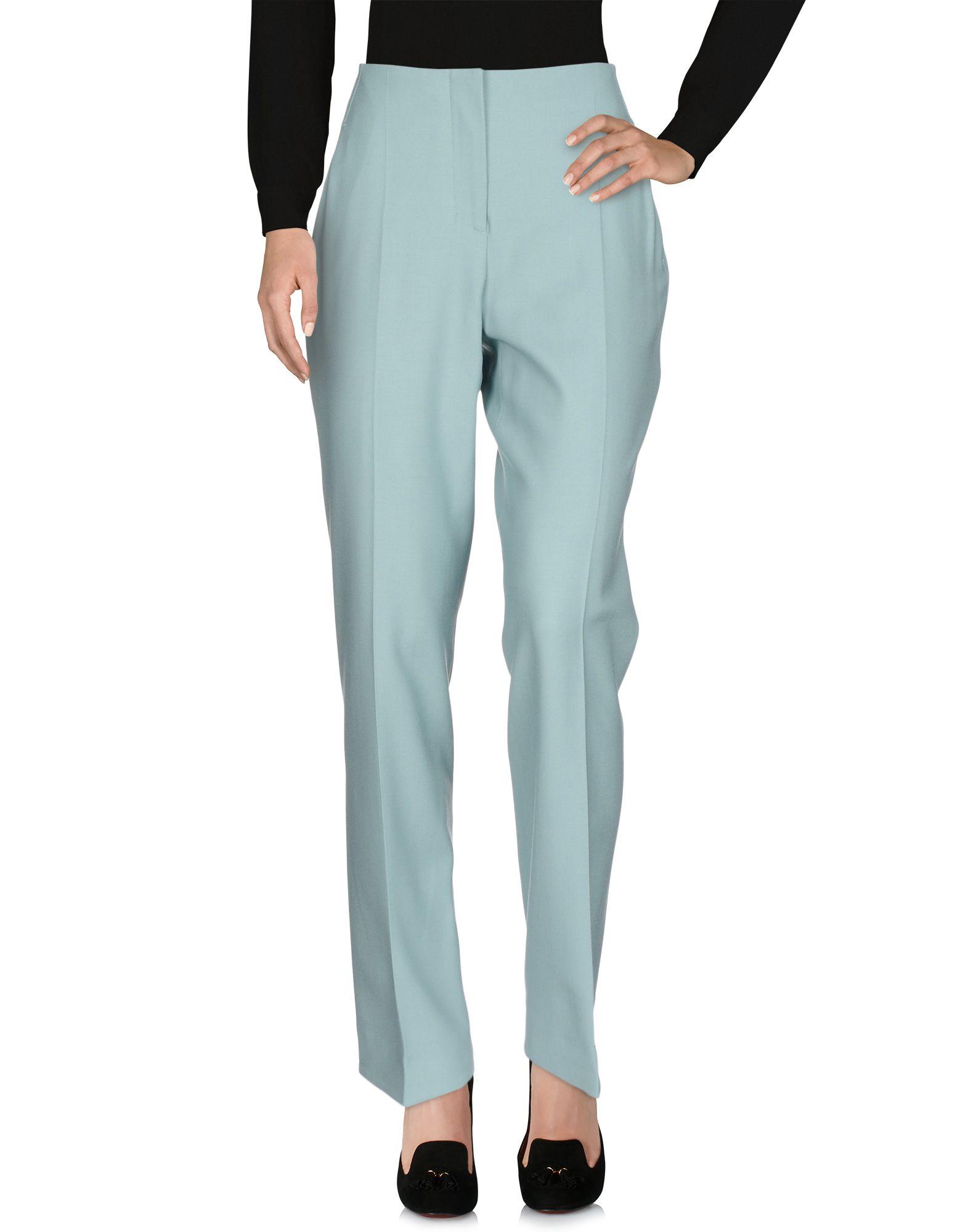 Philosophy Di Alberta Ferretti Casual Pants In Light Green Modesens