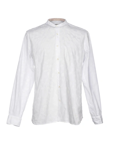 Shop Roda Solid Color Shirt In White