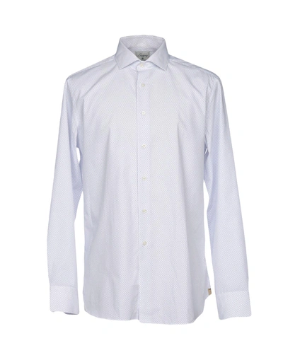 Shop Luxury Patterned Shirt In White