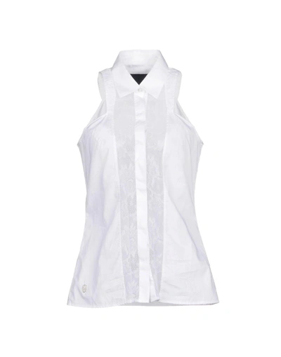Shop Philipp Plein Shirts In White