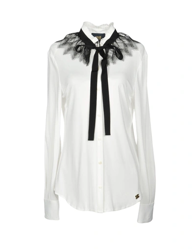Shop Class Roberto Cavalli Lace Shirts & Blouses In White