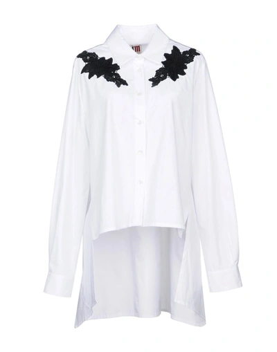 Shop I'm Isola Marras Solid Color Shirts & Blouses In White