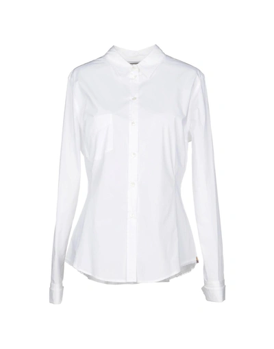 Shop Paul Smith Solid Color Shirts & Blouses In White