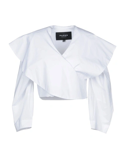 Shop Paper London Blouse In White