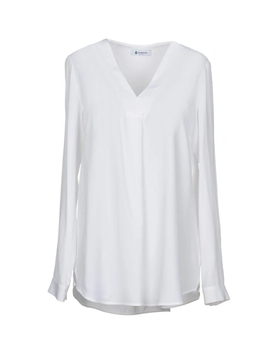 Shop Dondup Blouse In White