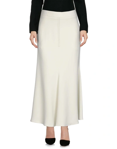 Shop Beaufille Midi Skirts In Light Green