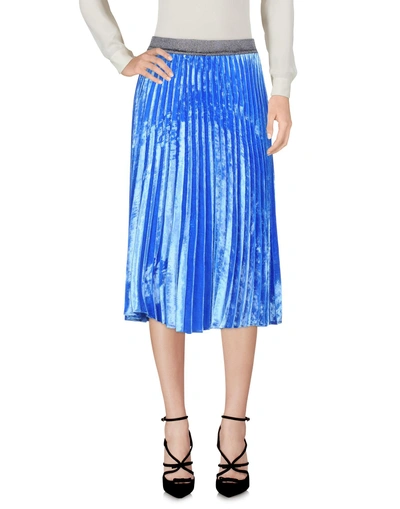 Shop Pinko Midi Skirts In Blue