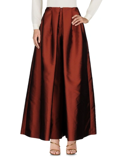 Shop Merchant Archive Maxi Skirts In Cocoa