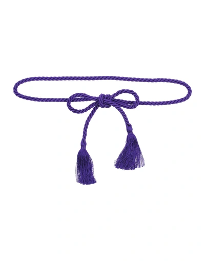 Shop Vivetta Belt In Purple