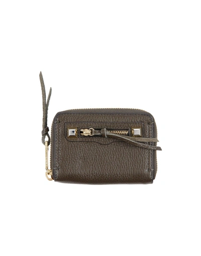 Shop Rebecca Minkoff Coin Purses In Military Green