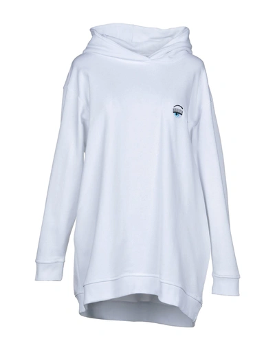 Chiara Ferragni Hooded Sweatshirt In White