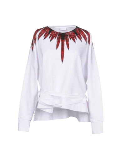 Shop Marcelo Burlon County Of Milan Sweatshirt In White
