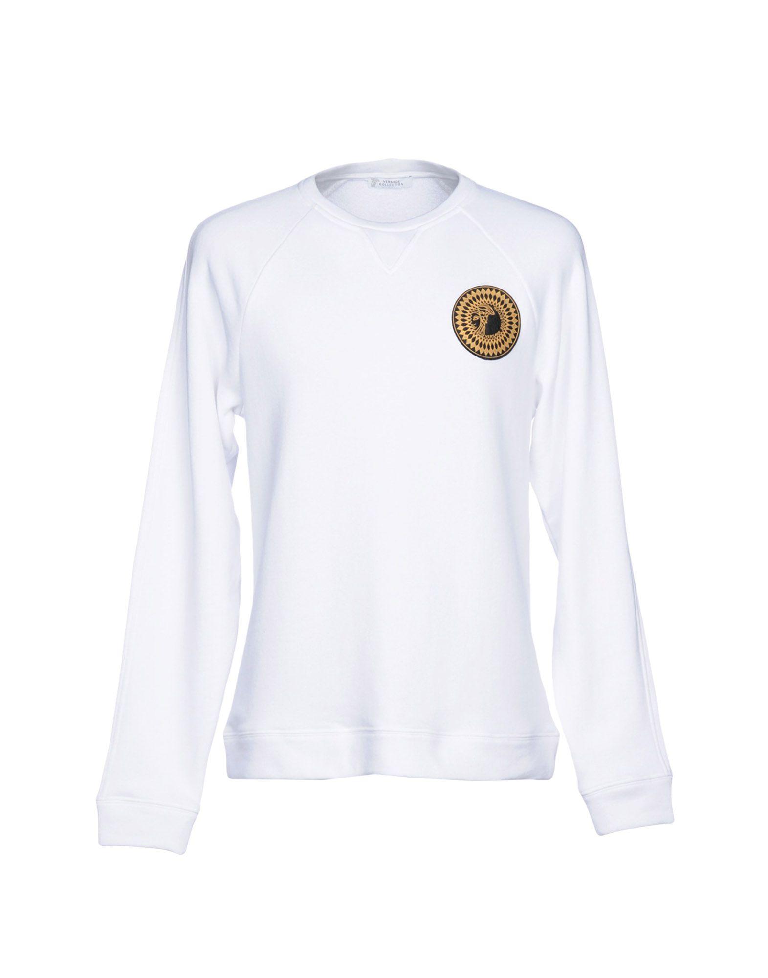 Versace Sweatshirt In White | ModeSens