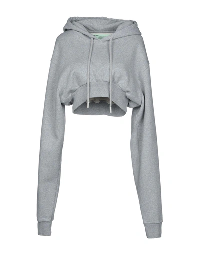 Shop Off-white &trade; Sweatshirts In Light Grey